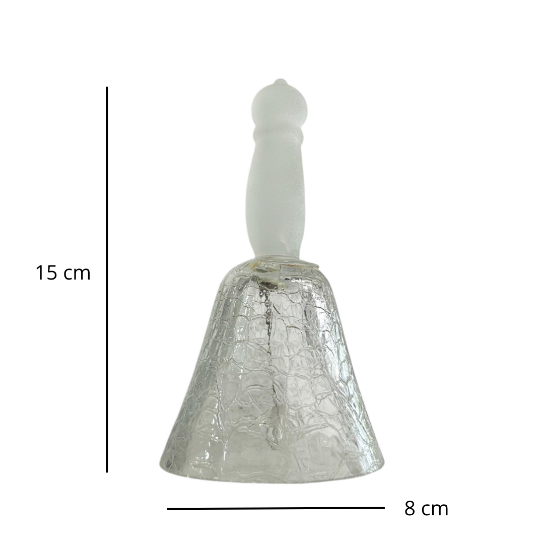 Campana Craqueleada 15x8 cm