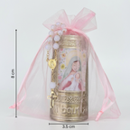 Velas de Bautizo Rosa - Pack de 12