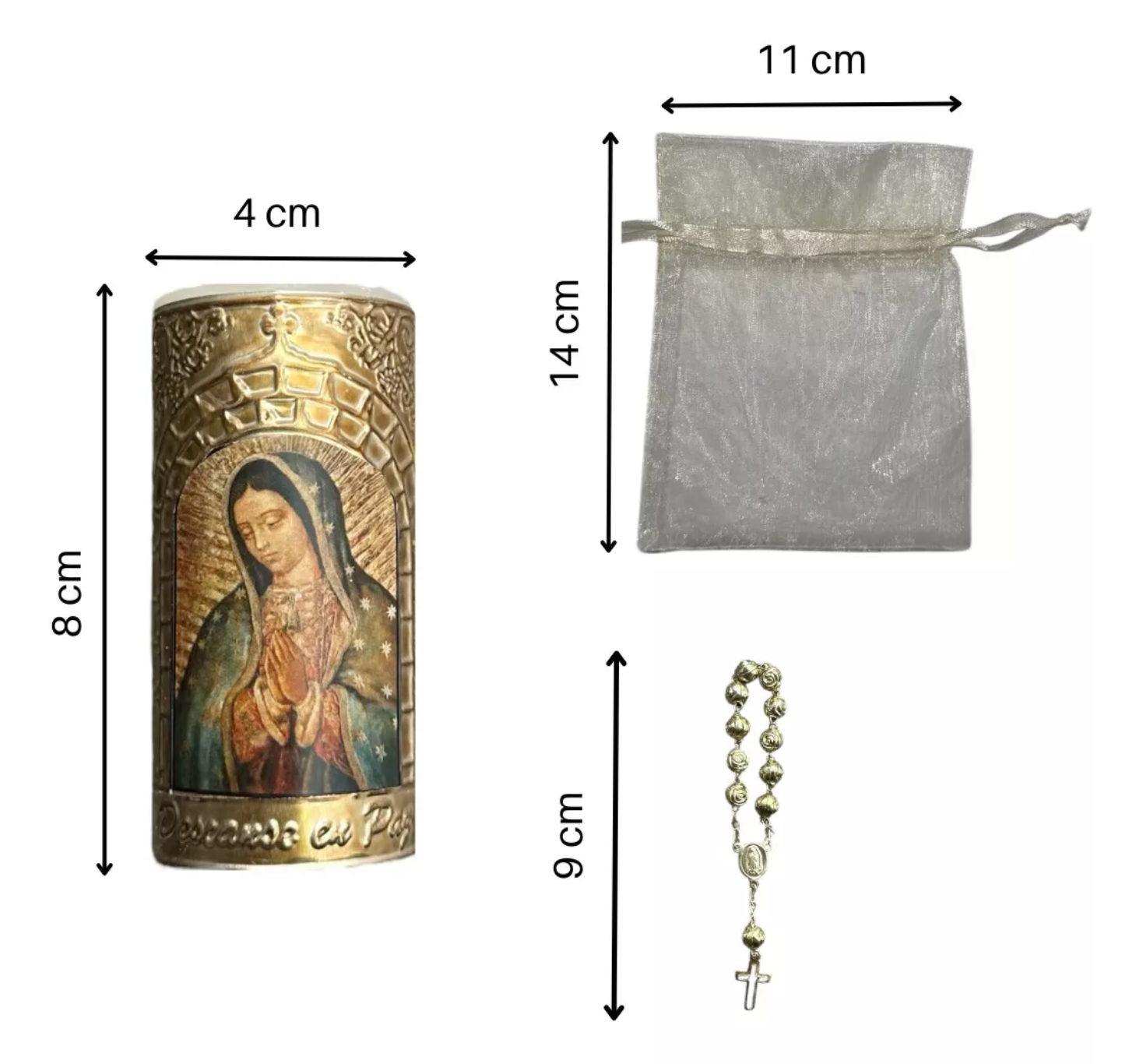 Vela de Luto Virgen de Guadalupe
