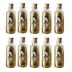 Frascos de Corcho para Agua Bendita De Virgen de Guadalupe - Pack de 10