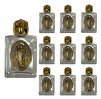 Frasco para Agua Bendita de Medalla San Judas Tadeo - Pack de 10