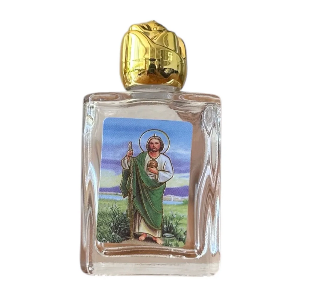 Frascos para Agua Bendita - San Judas Tadeo - Pack de 10