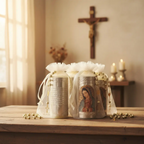 Velas de Luto Virgen de Guadalupe - Pack de 12
