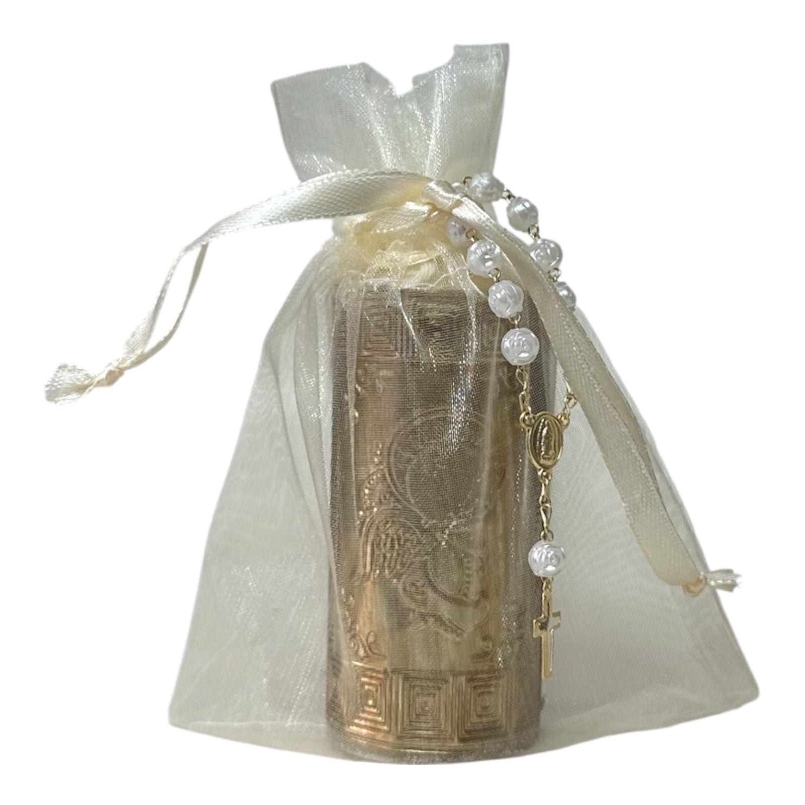Vela de Angelito y Cruz Dorada