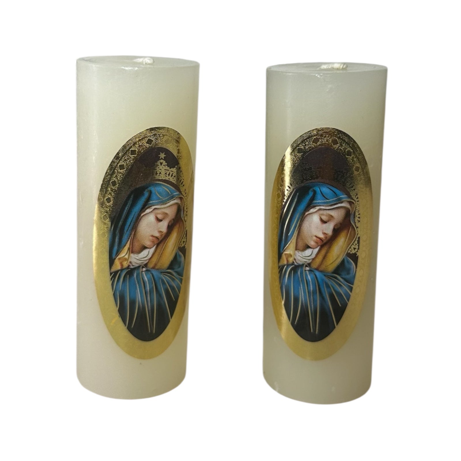 12 Mini Cirios Religioso