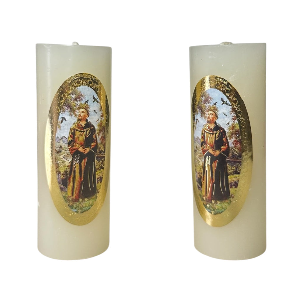 12 Mini Cirios Religioso
