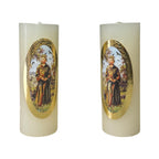 12 Mini Cirios Religioso