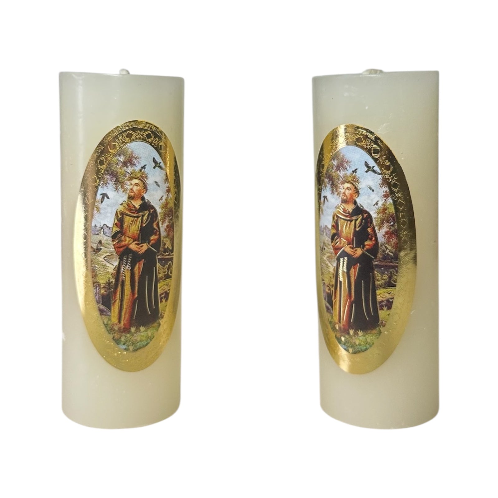 12 Mini Cirios Religioso