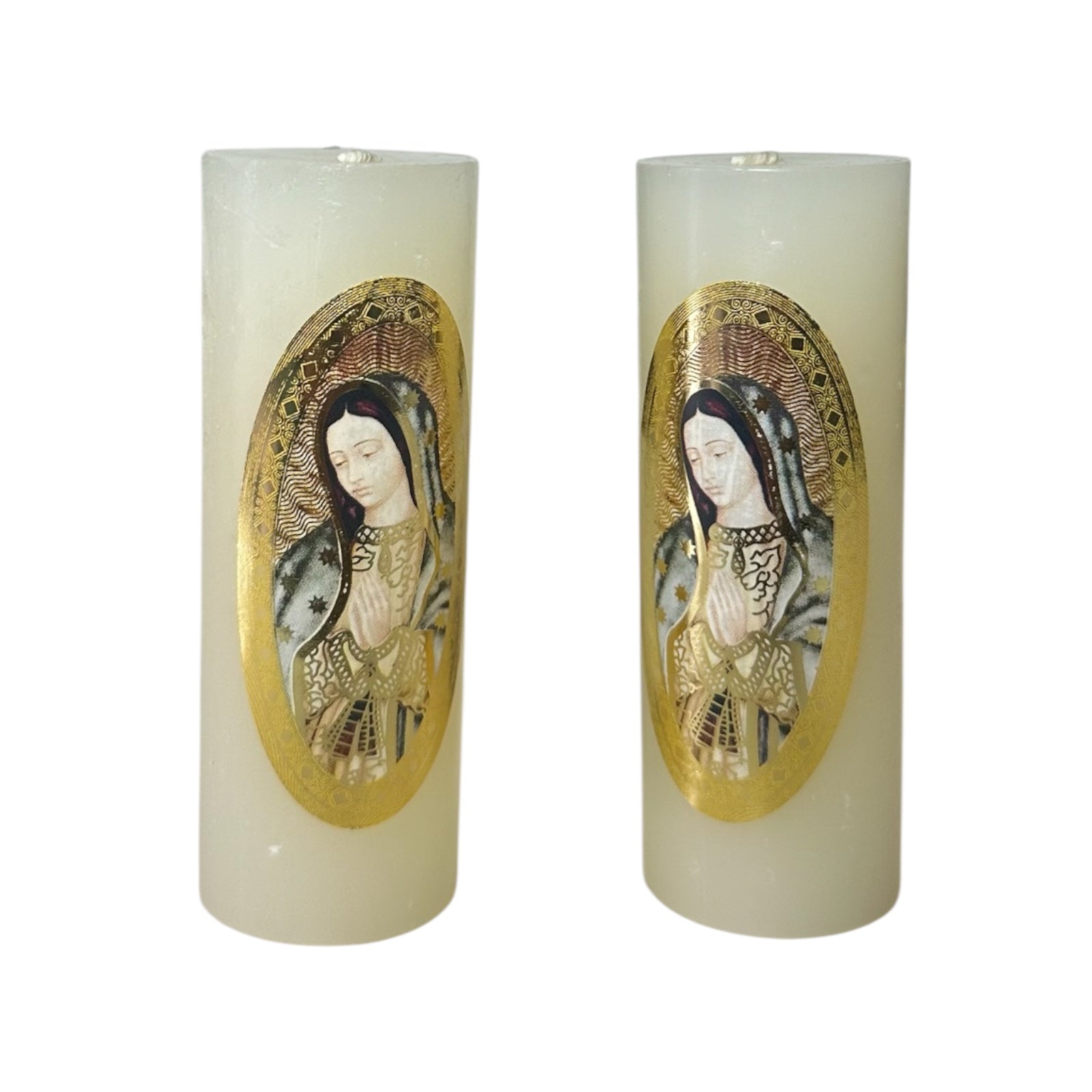 12 Mini Cirios Religioso