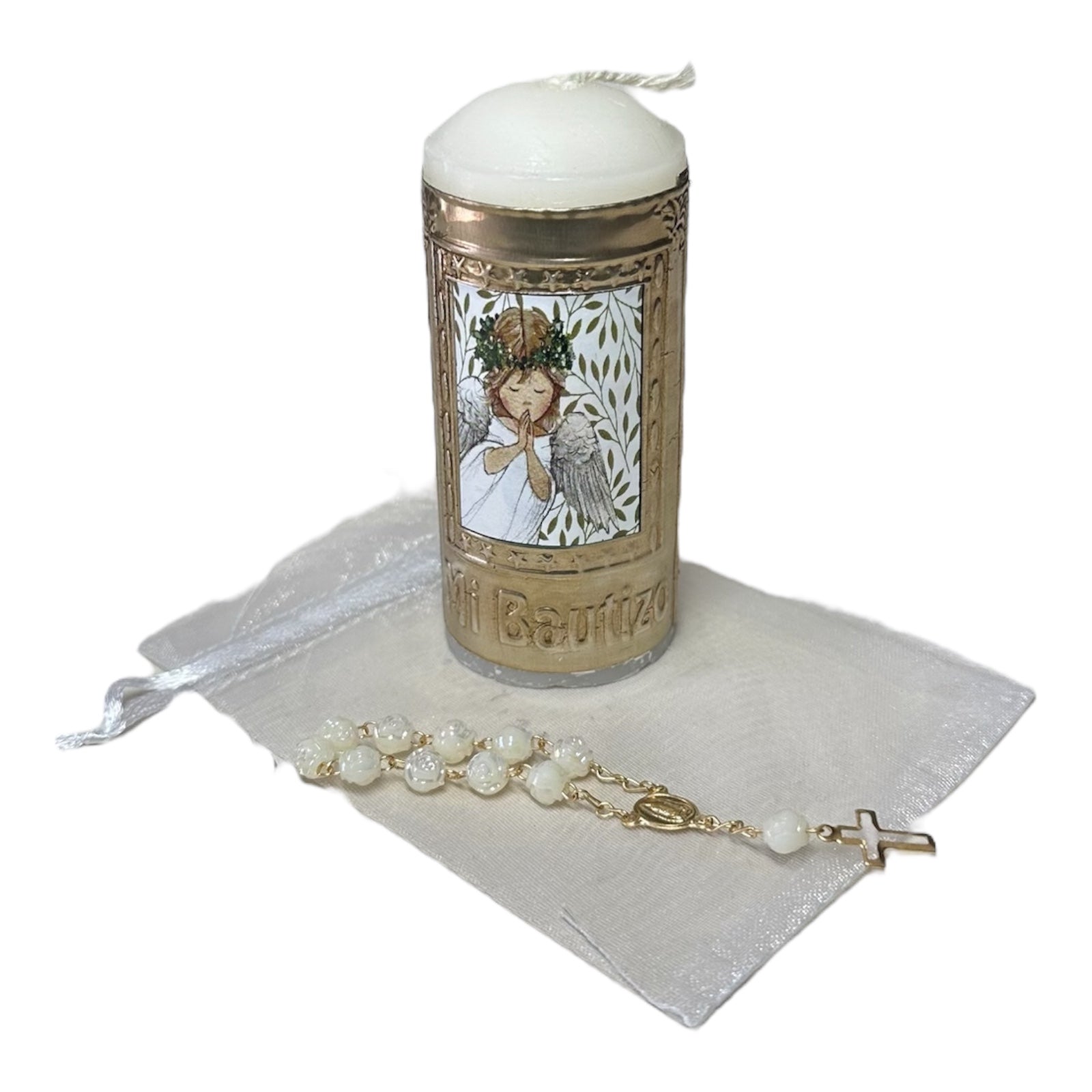 Vela de Bautizo Angel