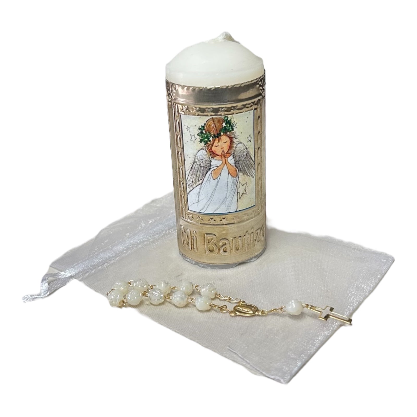 Vela de Bautizo Angel