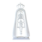 Centros de Mesa Virgen de Guadalupe en Acrílico Espejo - Pack de 4 Piezas