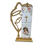 Pack 10 Centros de Mesa Retablos Confirmación | Madera MDF y Corte Láser