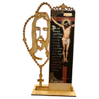 Pack 10 Centros de Mesa Retablos Cristo | Madera MDF y Corte Láser