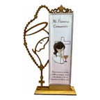 Pack 10 Centros de Mesa Retablos Primera Comunión | Madera MDF y Corte Láser