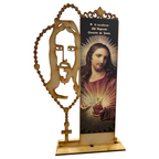 Pack 10 Centros de Mesa Retablos Cristo | Madera MDF y Corte Láser